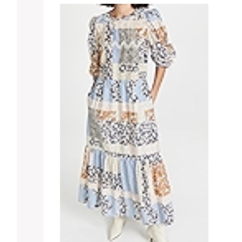 Sea Sydney Print Long Sleeve Dress